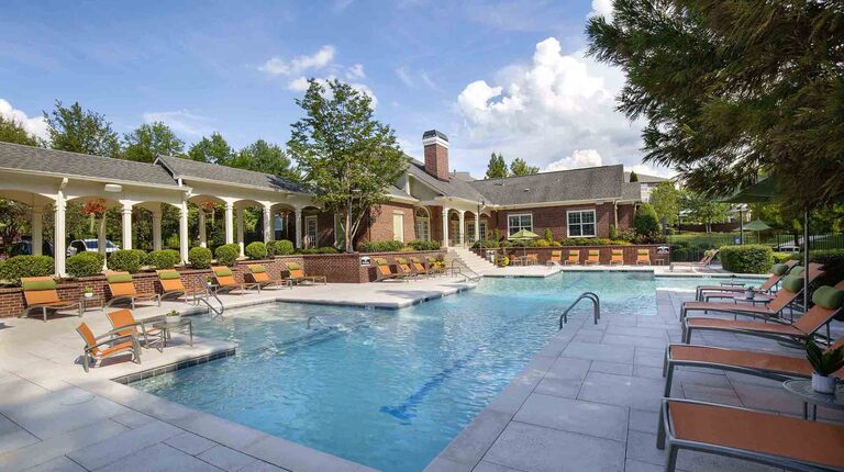 Resort-Inspired Pool with Expansive Sundeck