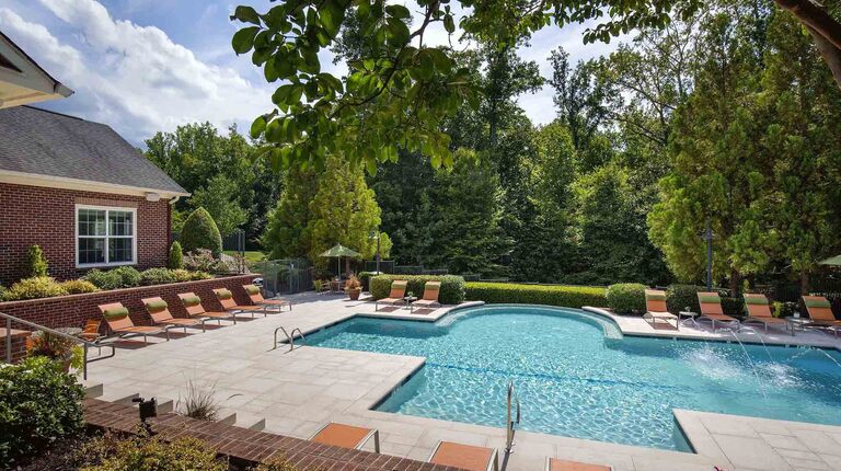 Resort-Inspired Pool with Expansive Sundeck