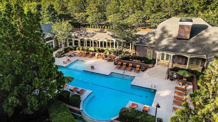 Resort-Inspired Pool in a Beautiful Setting