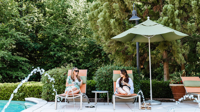 Resort-Inspired Sundeck with Lounge Seating